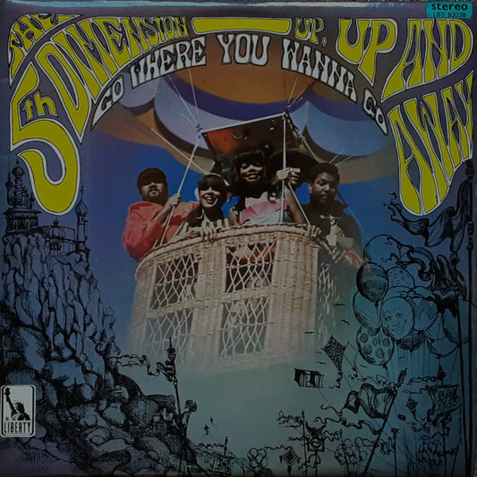 Image of Front Cover of LP - VG/VG - THE 5TH DIMENSION, Up, Up And Away (Liberty; LBS 83038, UK 1967, Laminated Front Sleeve), ,  - 3826235E