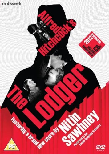 Image of Front Cover of 3114070C: 3xDVD - ALFRED HITCHCOCK, The Lodger (Network; 7953834, UK 2012 Reissue, Booklet, DVD & CDx2)   VG+/VG+