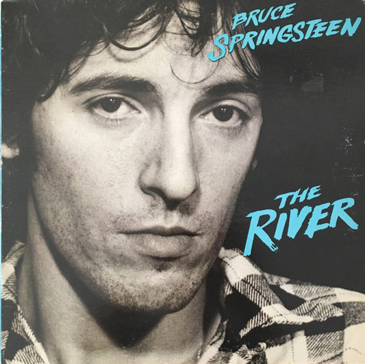 Image of Front Cover of 2xLP - VG+/VG+ - BRUCE SPRINGSTEEN, The River (Columbia Red Label/Orange Text; PC2 36854, US 1980, 2 Square Corner Inners, + Lyric Insert, No KP Etching in Run Out), ,  - 1126101E