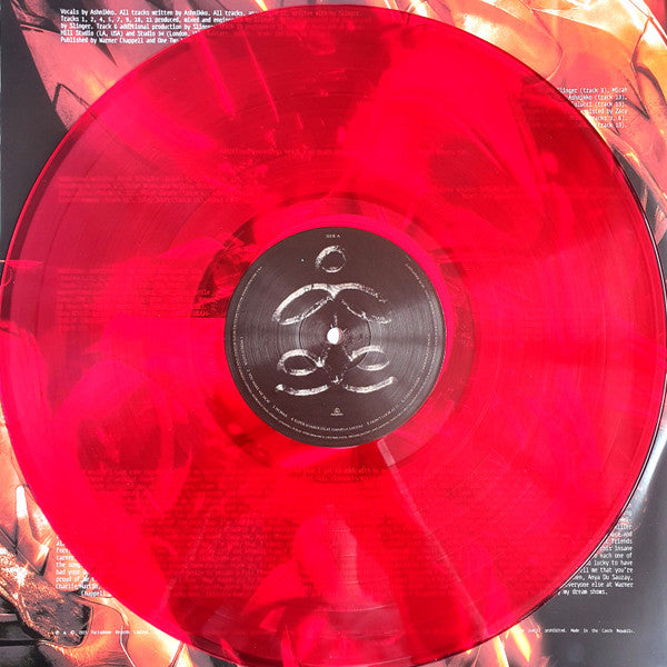 Image of Label Cover of LP - VG/EX - ASHNIKKO, Weedkiller (Parlophone; 5054197422737, UK 2023, Embossed Sleeve, Inner, Red Translucent), Creased At The Top Both Corners,  - 1746231S