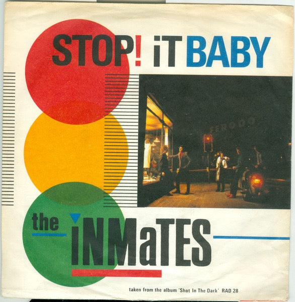 Image of Front Cover of 3114078C: 7" - THE INMATES, Stop It Baby (Radar Records; ADA 61, UK 1980, Picture Sleeve)   VG/VG+