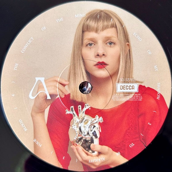 Image of Label Cover of 2xLP - NEW/NEW - AURORA, What Happened To The Heart? (Decca; 651 5199, Europe 2024, Gatefold), ,  - 2436236E