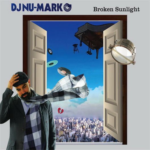 Image of Front Cover of 3124083E: 2xLP - DJ NU-MARK, Broken Sunlight (Hot Plate Records; HPR009-LP, US 2012, Gatefold) Strong VG+ Throughout.  VG+/VG+