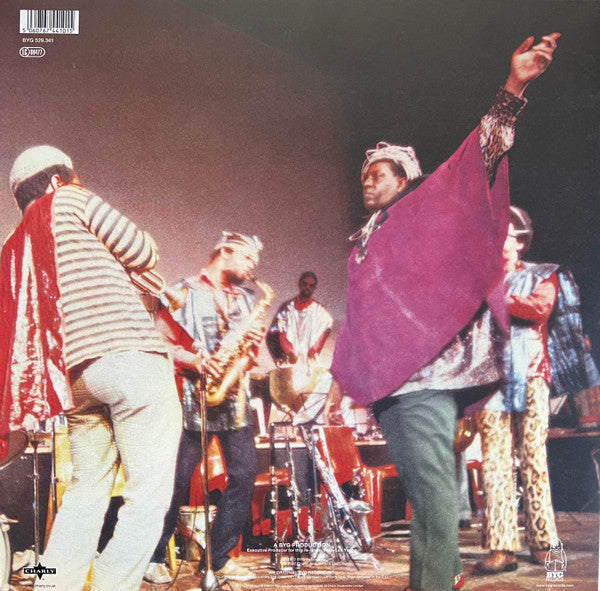 Image of Back Cover of 3124145E: LP - SUN RA AND HIS SOLAR-MYTH ARKESTRA, The Solar-myth Approach (Vol 2) (BYG Records; 529.341, Europe 2023 Reissue, Gatefold, Insert, Limited Edition, Reissue, Remastered, 180 Gram)   EX/EX