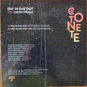 Image of Back Cover of 3124203E: 7" - COTONETE WITH LERON THOMAS, Day In Day Out/ Day In Day Out (Art Of Tones remix) (Heavenly Sweetness; HSVL 246, France 2023, Picture sleeve) Sealed  /EX