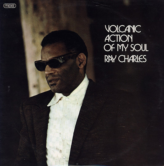 Image of Front Cover of 3124172E: LP - RAY CHARLES, Volcanic Action Of My Soul (Probe ; SPB 1039, UK 1971, Laminated Flipback Sleeve)   VG/VG