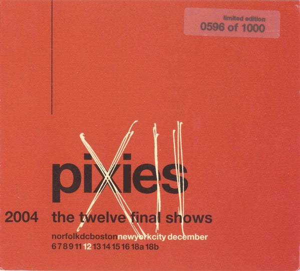 Image of Front Cover of 3114250C: 2xCD - PIXIES, NYC December 12 2004 (The Show; none, US 2005, Digipak)   VG+/VG+