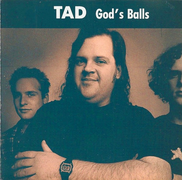 Image of Front Cover of 3114253S: CD - TAD, God's Balls (Glitterhouse Records; GRCD 51, Europe 1989, Jewel Case)   VG+/VG+