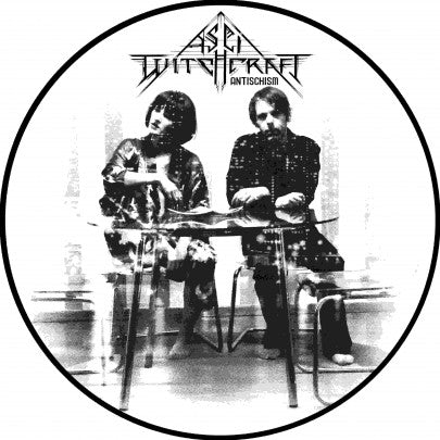 Image of Front Cover of 3144152S: LP - ASCII WITCHCRAFT, Antischism (Lynch Law Records; LLR003, Belgium 2014, Stickered Plastic Sleeve, Limited Edition of 500, Picture Disc) No 266/500  VG+/VG+