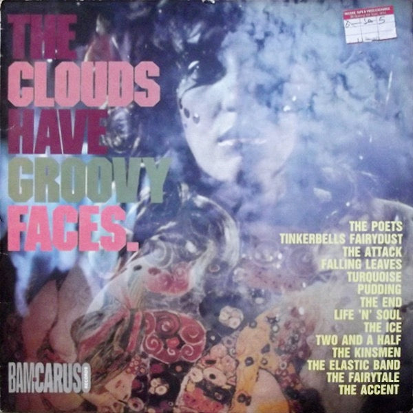 Image of Front Cover of LP - VG+/VG+ - VARIOUS, The Clouds Have Groovy Faces (Bam-Caruso Records; KIRI 049, UK 1986, Inner), A few light hairlines only and a few small creases on the sleeve.,  - 2926074E