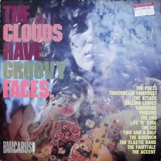 Image of Front Cover of LP - VG+/VG+ - VARIOUS, The Clouds Have Groovy Faces (Bam-Caruso Records; KIRI 049, UK 1986, Inner), A few light hairlines only and a few small creases on the sleeve.,  - 2926074E