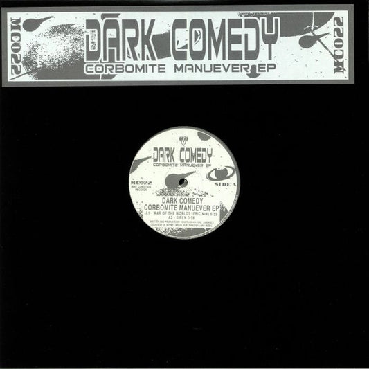 Image of Front Cover of 3224053E: 2x12" - DARK COMEDY, Corbomite Manuever EP (Mint Condition; MC022, UK 2019 Reissue, Stickered Plain Sleeve)   VG/VG+