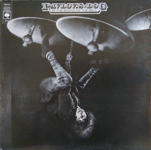 Image of Front Cover of 4245027S: LP - PAVLOV'S DOG, At The Sound Of The Bell (CBS; CBS 81163, UK 1976) Edge wear, creasing, staining and sticker residue.   VG/VG+