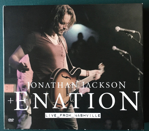 Image of Front Cover of 3234015E: 3xCD - JONATHAN JACKSON AND ENATION, Live From Nashville (Hilasterion Records/Enation, LLC; HR16002, US 2016, Quadruple Digipak, 2 CDs and DVD)   VG+/VG+