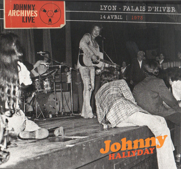 Image of Front Cover of 3234026E: CD - JOHNNY HALLYDAY, Lyon Palais D'hiver 14 Avril 1973 (Label Panth on; 5524336, Europe 2023, Digipak)   VG+/EX