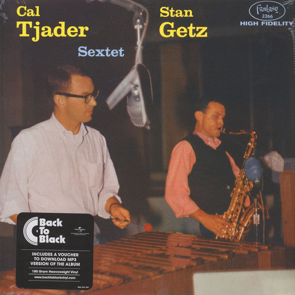 Image of Front Cover of 3224127E: LP - CAL TJADER, STAN GETZ, Cal Tjader-Stan Getz Sextet (Universal Music Group International; 0888072357747, Europe 2014 Reissue, Picture Sleeve)   VG+/VG