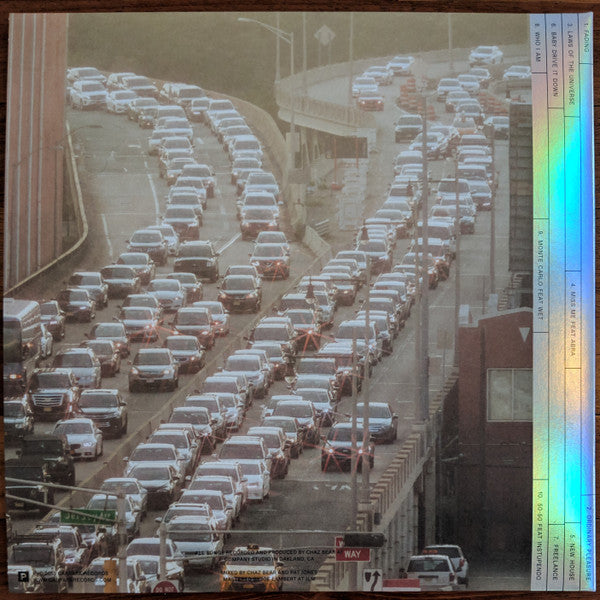 Image of Back Cover of LP - VG+/VG+ - TORO Y MOI, Outer Peace (Carpark Records; CAK131, USA & Canada 2019, Silver Foil-blocked Gatefold, Clear Vinyl), ,  - 2846002S
