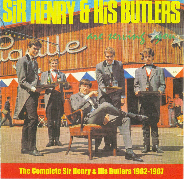 Image of Front Cover of 3234102E: CD - SIR HENRY & HIS BUTLERS, The Complete Sir Henry & His Butlers 1962-1967 (Rock-In-Beat-Records; RB213, Germany 2001)   VG+/VG+