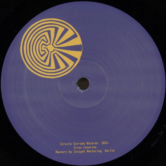 Image of Front Cover of 3214234C: 12" EP - ANIANO, Empezar De Cero EP (Circulo Cerrado Records; CCR001, Spain 2023)   /VG+