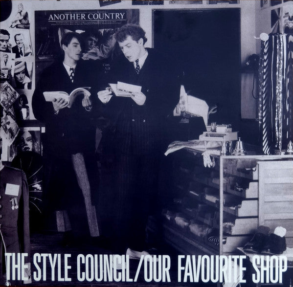 Image of Front Cover of 3244188S: LP - THE STYLE COUNCIL, Our Favourite Shop (Polydor; TSCLP2, UK 2023 Reissue, Reverse Gatefold, Inner, Yellow 180 Gram Vinyl) Opened Instore  VG+/VG+