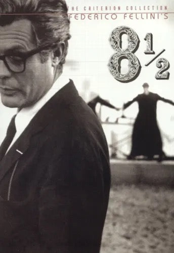 Image of Front Cover of 3234160E: DVD - FREDERICO FELLINI, Eight 1/2 (The Criterion Collectino; 79668, Europe , Booklet)   VG+/VG+