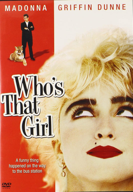 Image of Front Cover of 3234161E: DVD - MADONNA, Who's That Girl (Warner Bros; , Europe )   VG+/VG+