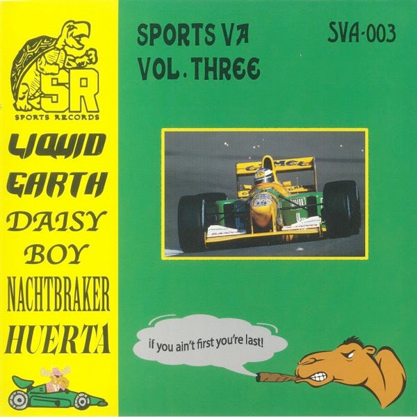 Image of Front Cover of 3214239C: 12" - VARIOUS, Sports V.A. Vol.3 (SPORTS Records; SVA-003, USA & Canada 2022) Sleeve has corner wear and bumps; old sticker on front  VG/VG