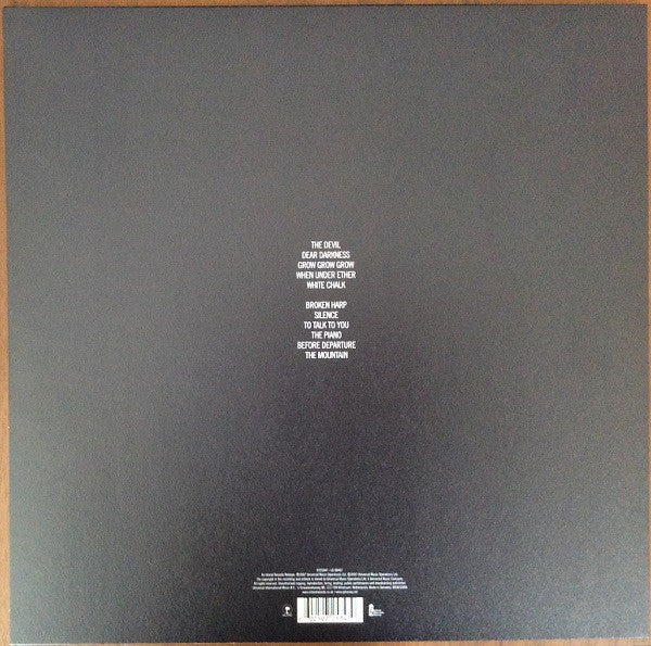 Image of Back Cover of LP - VG+/VG+ - P J HARVEY, White Chalk (Island Records; 0725347, Europe 2021 Reissue, Textured Sleeve, Inner, 180 Gram Vinyl), Light marks and hairlines on A side. Small crease on sleeve.,  - 3246242S