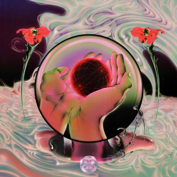 Image of Front Cover of LP - VG+/VG - MAGDALENA BAY, Mercurial World (Luminelle Recordings; LUM030LP, US 2021, Gatefold, Inner & Insert, Limited To 300 On Red With White Swirl Vinyl), Start of small split on top seam of sleeve.,  - 2116144C