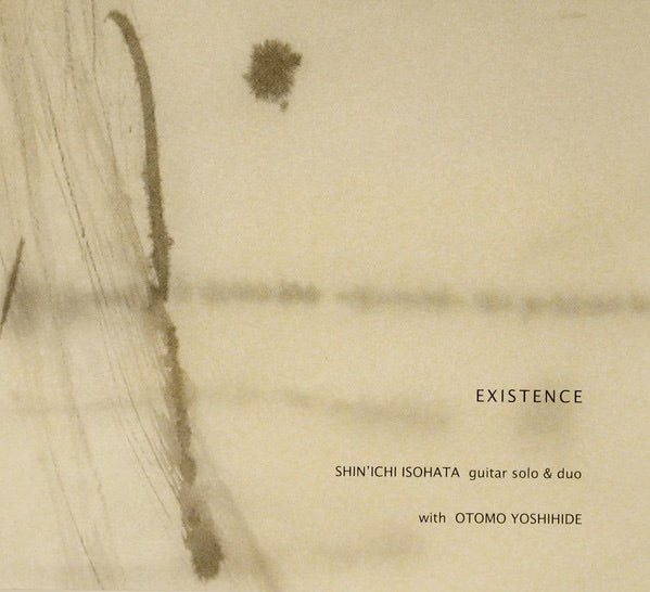 Image of Front Cover of 3214316C: CD - SHIN ICHI ISOHATA* GUITAR SOLO & DUO WITH OTOMO YOSHIHIDE, Existence (Jigen Production; Jigen-008, Japan 2013)   VG+/VG+