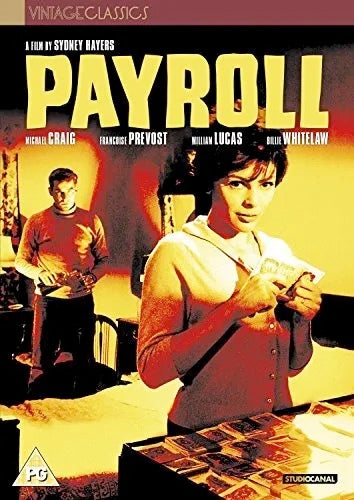 Image of Front Cover of 3214327C: DVD - SYDNEY HAYERS, Payroll (, UK 2015, DVD Slip-Case)   VG+/VG+