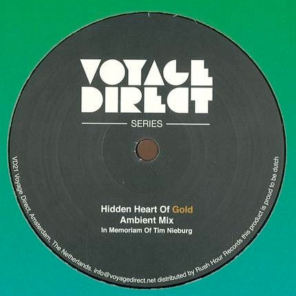 Image of Back Cover of 3214348C: 12" - TOM TRAGO, Hidden Heart Of Gold (Voyage Direct; VD21, Netherlands 2015, Company Sleeve) Scuffed and creased sleeve has worn, split and damaged corners and edges  G/VG