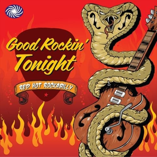 Image of Front Cover of 3224399E: 2xLP - VARIOUS, Good Rockin' Tonight Red Hot Rockabilly (Fantastic Voyage; FVDV017, Europe 2013)   EX/EX