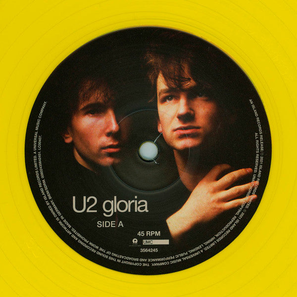 Image of Label of 3224429E: LP - U2, Gloria (Island Records; 3564245,  2021)   VG+/EX