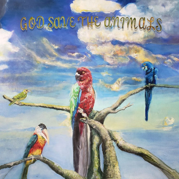 Image of Front Cover of LP - EX/EX - ALEX G, God Save The Animals (Domino; WIGLP507, Europe 2022, Embossed Gatefold Sleeve, Clear Vinyl), Opened Instore, Still In Stickered Shrinkwrap,  - 3446298S