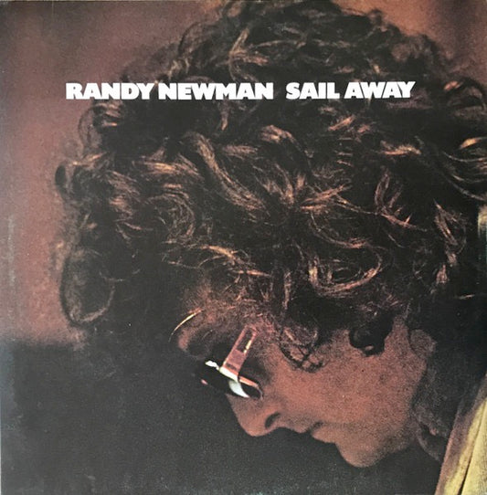 Image of Front Cover of 3324049E: LP - RANDY NEWMAN, Sail Away (Reprise Tan Riverboat, WB Logo, v Under stereo; K 44185, UK 1970s Reissue, Gatefold, Made in Uk Above 33 1/3 RPM on Label) Strong VG, Small Sticker Tear on Front Sleeve  VG/VG