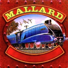 Image of Front Cover of 3324051E: LP - MALLARD, Mallard (Virgin Red with Drawing; V 2045, UK 1976 Reissue, Ex Members of Beefheart's Magic Band)   G+/VG+