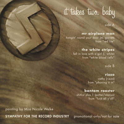 Image of Back Cover of 3324116E: 7" - VARIOUS, It Takes Two, Baby (Sympathy For The Record Industry; SFTRI 663P, US 2001, Promo)   VG+/VG+