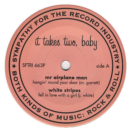 Image of Label of 3324116E: 7" - VARIOUS, It Takes Two, Baby (Sympathy For The Record Industry; SFTRI 663P, US 2001, Promo)   VG+/VG+