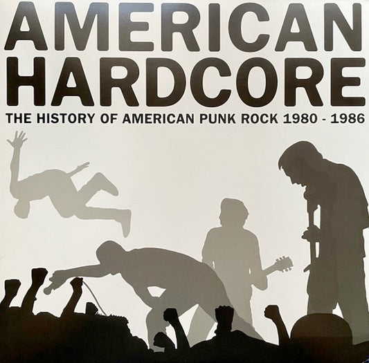 Image of Front Cover of 3314064C: LP - VARIOUS, American Hardcore: The History Of American Punk Rock 1980-1986 (Rhino Records; RHI1 74192, US 2006, No Inner)   VG/VG+