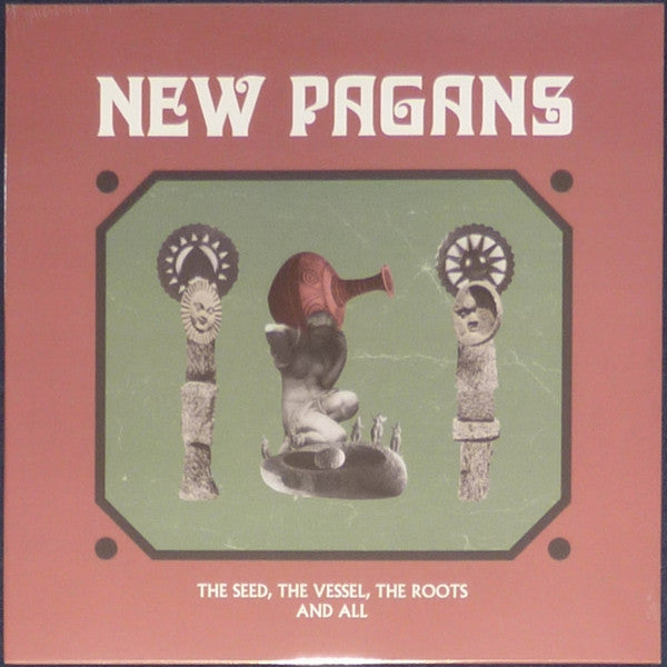 Image of Front Cover of 3344188S: LP - NEW PAGANS, The Seed, The Vessel, The Roots And All (Big Scary Monsters; BSM292V, UK 2021, Booklet & Inner, Green With Black Splatter Vinyl) Strong VG+. Still in shrink wrap, however has two corner bumps.  VG+/VG+