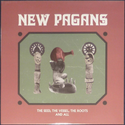 Image of Front Cover of 3344188S: LP - NEW PAGANS, The Seed, The Vessel, The Roots And All (Big Scary Monsters; BSM292V, UK 2021, Booklet & Inner, Green With Black Splatter Vinyl) Strong VG+. Still in shrink wrap, however has two corner bumps.  VG+/VG+