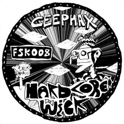 Image of Front Cover of 3314090C: 12" - CEEPHAX, Hardcore Wick / 	Acid Varsity Speciale (Firstcask Records; FSK 008, Belgium 2006) Light Marks only.  /VG+