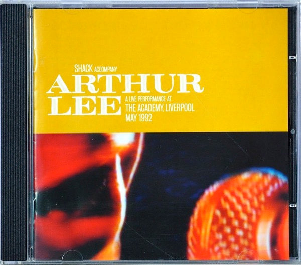 Image of Front Cover of 3314168C: CD - ARTHUR LEE ACCOMPANIED BY SHACK, A Live Performance At The Academy, Liverpool May 1992 (Viper; CD 003, UK 2000, Jewel Case)   VG+/VG+