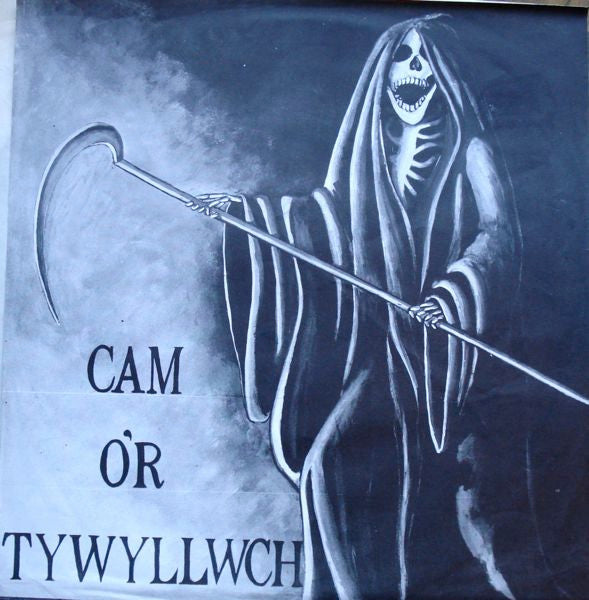 Image of Front Cover of 3344223S: LP - VARIOUS, Cam O'r Tywyllwch (Recordiau Anhrefn; ANHREFN 02, UK 1985, RARE 80'S WELSH POST PUNK EXPERIMENTAL COMPILATION)   VG+/EX