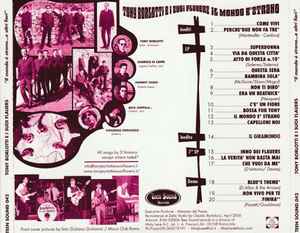 Image of Back Cover of 3234232E: CD - TONY BORLOTTI E I SUOI FLAUERS, Il Mondo   Strano (E Altri Fiori) (Teen Sound Records; teens 025, Italy 2003 Reissue, Jewel Case, Insert)   VG/EX