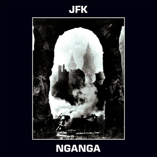 Image of Front Cover of 3314238C: 7" - JFK, Nganga (Chondritic Sound; CH-340, US 2017, Red Vinyl Limited To 140. No Lathe Cut 7")   VG+/VG+