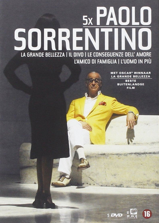 Image of Front Cover of 3314275C: 5xDVD - PAOLO SORRENTINO, 5x Paolo Sorrentino (, Europe , DVD Case)   VG+/VG+