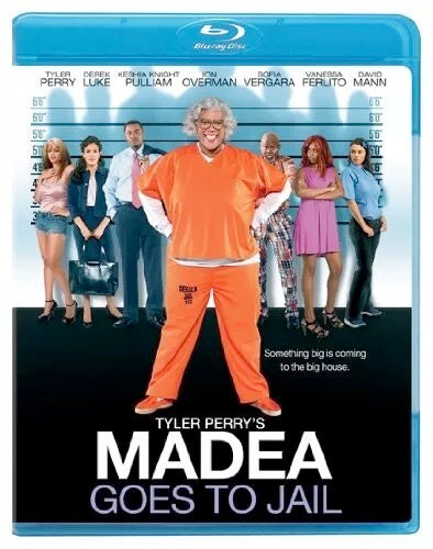 Image of Front Cover of 3314277C: Blu-ray - TYLER PERRY, Madea Goes To Jail (, US 2008)   EX/EX