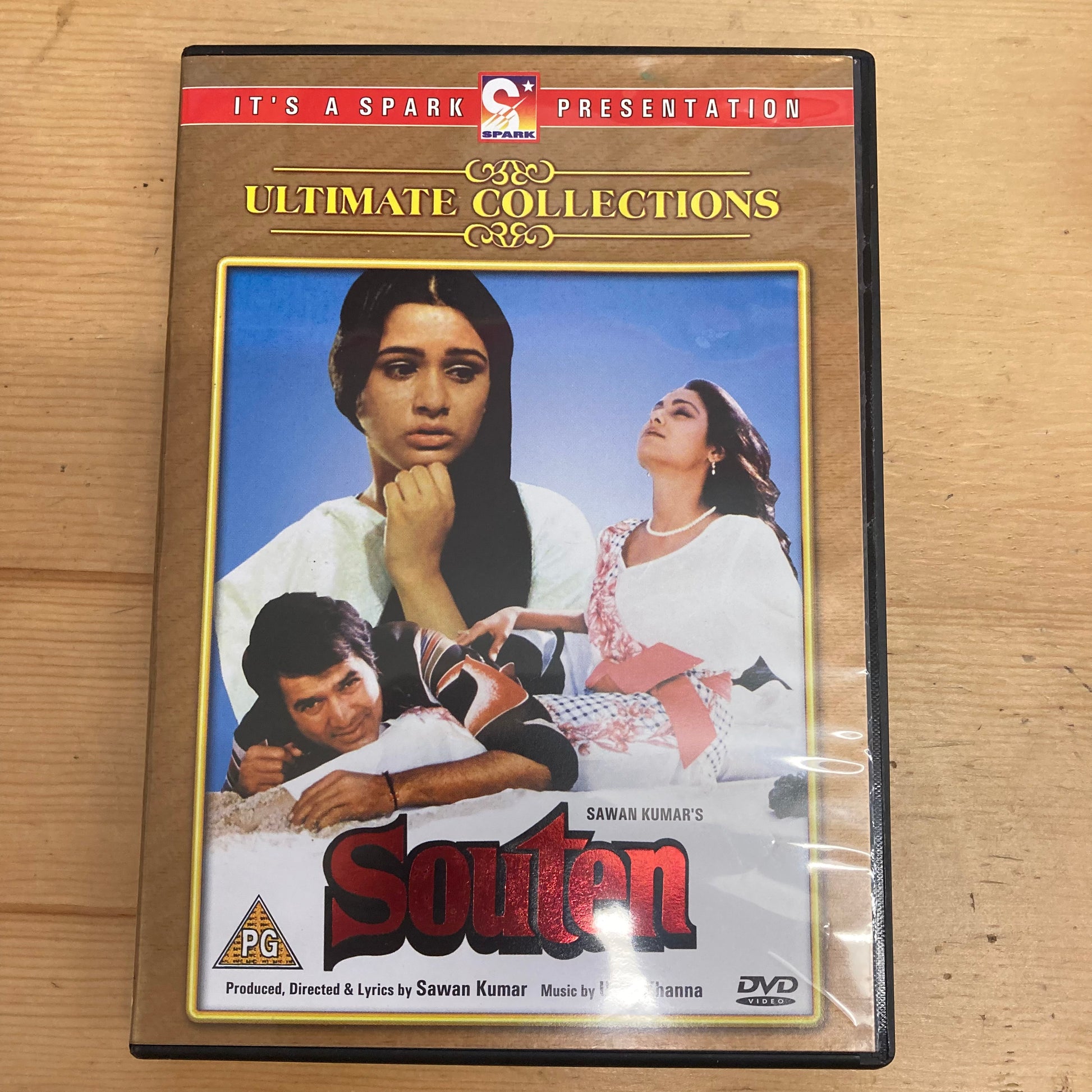 Image of Front Cover of 3314309C: DVD - SAWAN KUMAR, Souten (, Europe 2005, DVD Case) Opened Instore  VG+/VG+